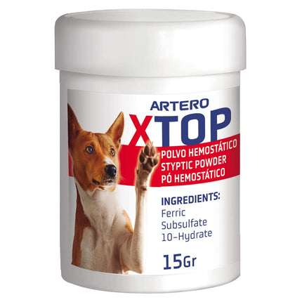 Artero XTop for Dogs & Cats - powder for stopping bleeding in dogs and cats