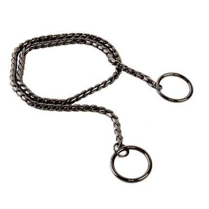 Show Tech Snake Chain Anthracite - elegant, anthracite exhibition chain, metal