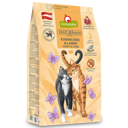 GranataPet DeliCatessen Rabbit & Lamb - grain-free cat food, rabbit and lamb