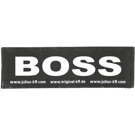 Julius K9 Boss Patch 2pcs - patches for Julius harnesses, with Velcro