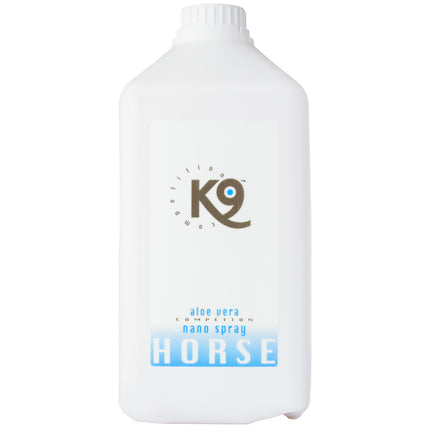 K9 Horse Nano Spray - anti-static, moisturizing, and detangling conditioner for horses - 2.7L