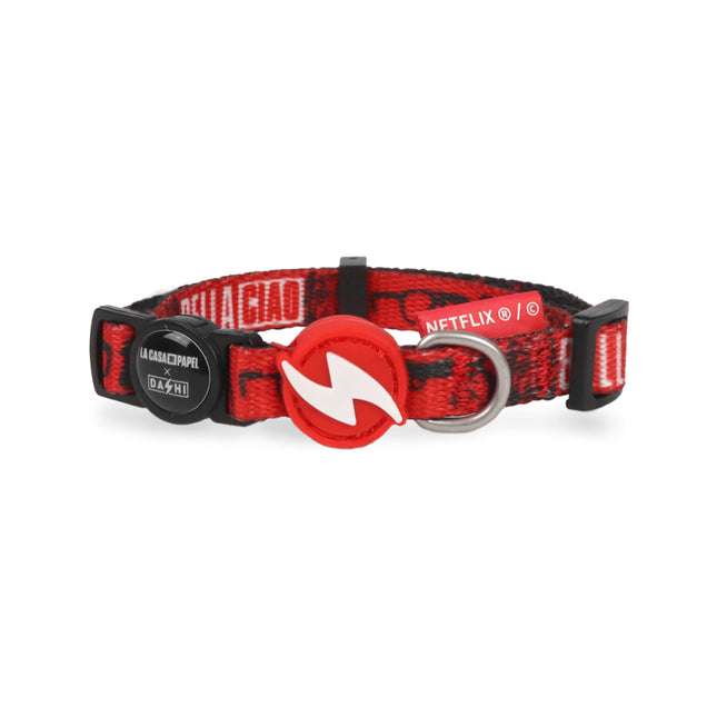 Dashi La Casa De Papel Bella Ciao Cat Collar - cat collar with a design inspired by the series Money Heist.