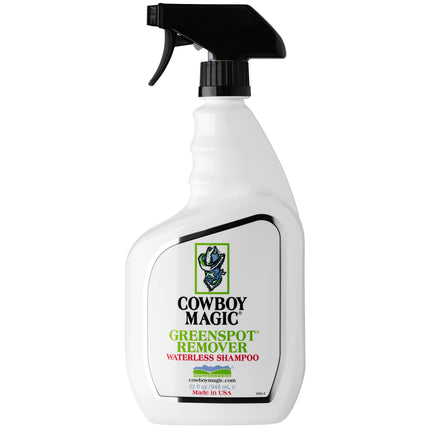 Cowboy Magic Greenspot Remover - dry bath shampoo for dogs, horses, cattle