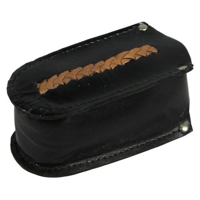 Chris Christensen Oblong Brush Cover - leather cover, brush case