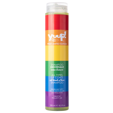 Yuup! Love LGBTQIA+ Universal Shampoo - keratin shampoo for all coat types, limited edition