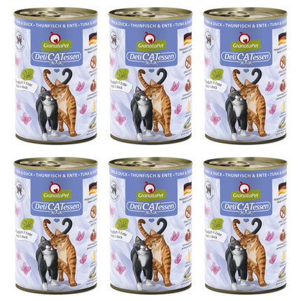 GranataPet DeliCatessen Tuna & Duck - grain-free wet food for cats, tuna and duck