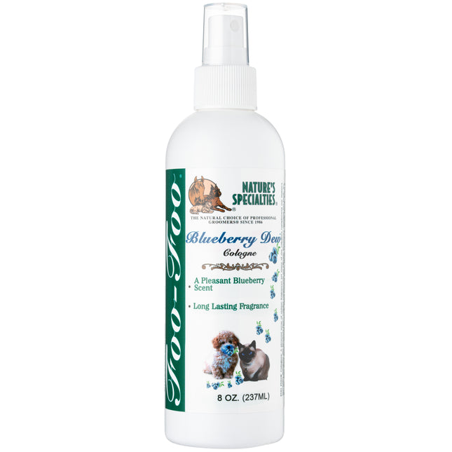 Nature's Specialties Foo Foo Blueberry Dew Cologne - fragrance water for dogs and cats, blueberry scent