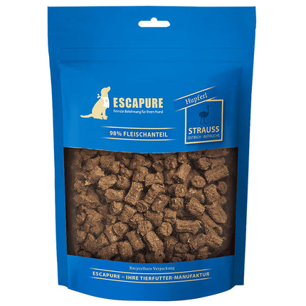 Escapure Hupferl Ostrich - natural treats for dogs made from ostrich meat