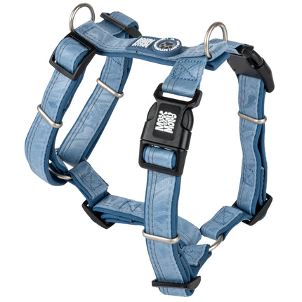 Max&Molly Comfort Harness Matrix 2.0 Ocean - soft harness for dogs, with QR identifier and adjustable fit