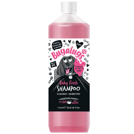 Bugalugs Baby Fresh Shampoo - gentle shampoo for puppies, concentrate 1:20