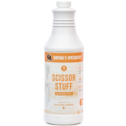 Nature's Specialties Scissor Stuff - professional spray that facilitates grooming for dogs and cats