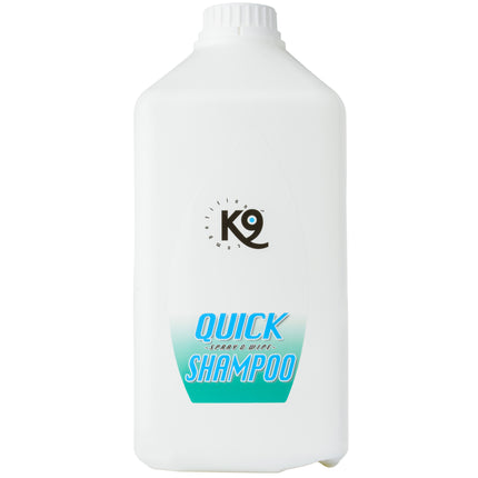 K9 Quick Shampoo - dry shampoo for horses, with soothing aloe - 2.7L