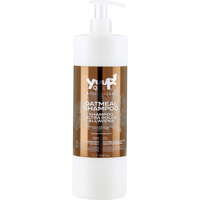 Yuup! Oatmeal Shampoo - professional oatmeal shampoo for sensitive skin of dogs and cats, concentrate 1:20