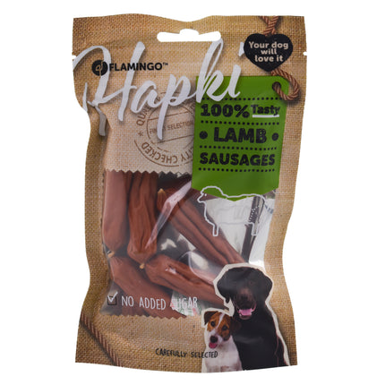 Flamingo Hapki Lamb Sausages - Sausages for Dogs, with Lamb