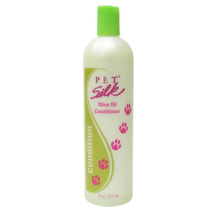 Pet Silk Oil Conditioner - moisturizing conditioner with proteins, vitamins, and olive oil, concentrate 1:16