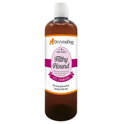 DezynaDog Filthy Hound Shampoo - deep cleansing shampoo for heavily soiled fur, concentrate 1:25