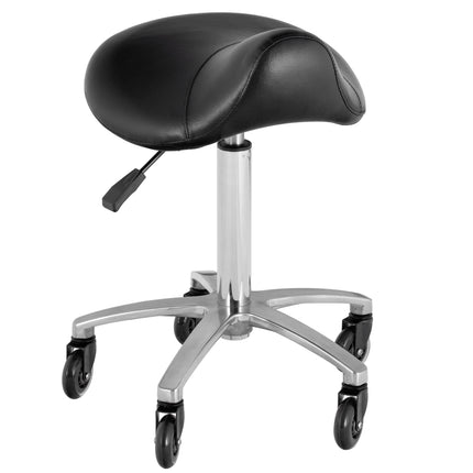 Blovi Pro Rodeo Stool - contoured grooming stool on wheels with bearings