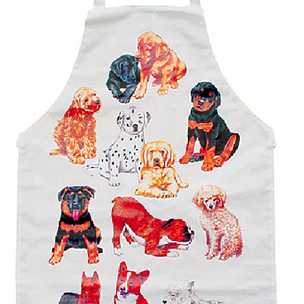 HPP waterproof protective apron with puppy design