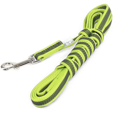 Julius K9 Supergrip Color & Training Leash Neon - training leash with handle, neon yellow