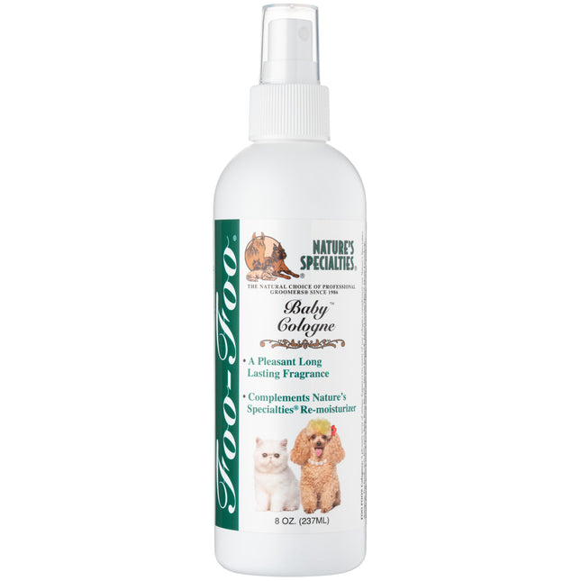 Nature's Specialties Foo Foo Baby Cologne - fragrance water for dogs and cats, sweet and powdery