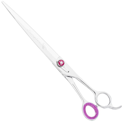 Kenchii Scorpion Straight Scissors - professional grooming scissors with an ergonomic handle, straight