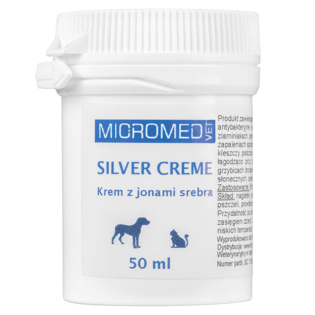 Micromed Vet Cream - medicinal cream for animals, with silver ions and marigold extract