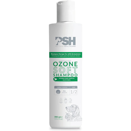 PSH Ozone Soft Shampoo - dermatological shampoo for dogs and cats, for gentle management of skin conditions