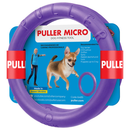 Puller Micro 2pcs - ring for very small dogs, training toy