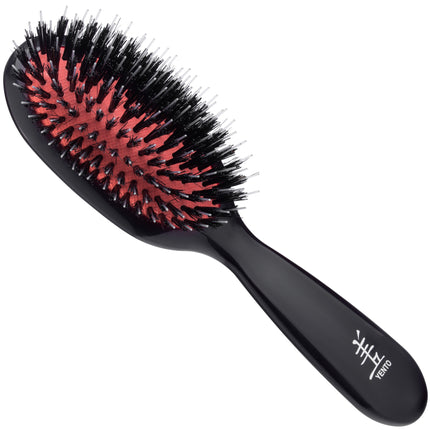 Yento small brush made of natural boar bristles and nylon