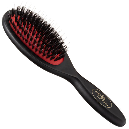 Jean Peau Professional Nylon Brush - high-quality brush with natural bristles and nylon, for long-haired breeds