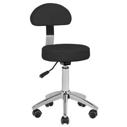 Gabbiano AM 304 - grooming chair/stool with backrest and height adjustment