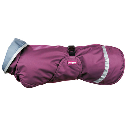 Sade Pomppa - waterproof jacket for dogs, plum