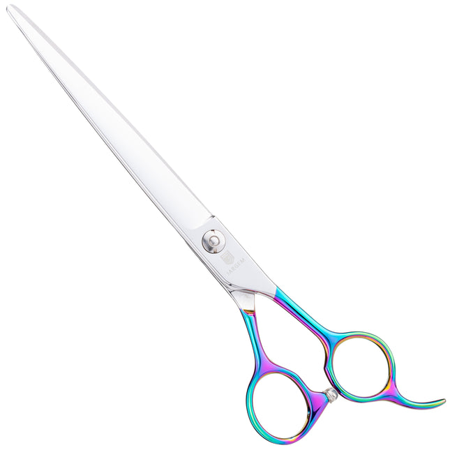 Jargem Multicolor Straight Scissors - straight grooming scissors with a colorful handle