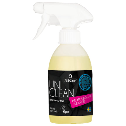 All1Clean UniClean Spray - universal cleaning solution for surfaces and equipment, with a mild citrus scent