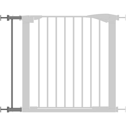 Flamingo Pet Gate Salus Grey Extension - extension for the Flamingo Pet Gate Salus Grey