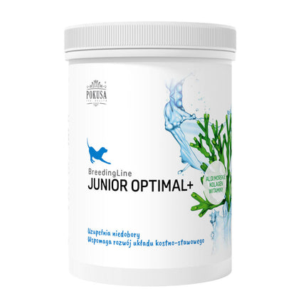 Pokusa BreedingLine Junior Optimal Plus - a specialized supplement to address deficiencies in the body and support the proper development of puppies.