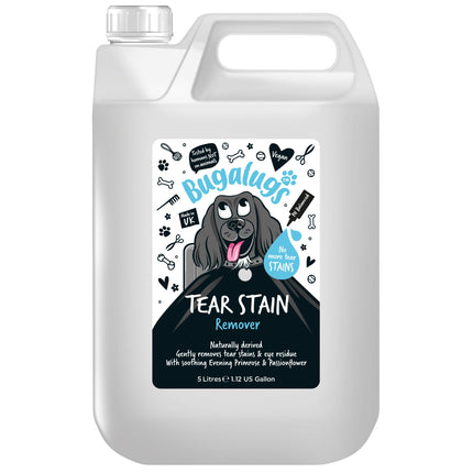 Bugalugs Tear Stain Remover - gentle liquid for removing tear stains from dogs' eyes