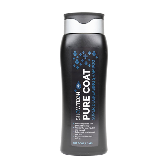 Show Tech Pure Coat Shampoo - deep cleansing and degreasing shampoo for dogs and cats, concentrate 1:35