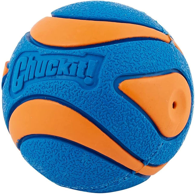 Chuckit! Ultra Squeaker Ball (5cm) - bouncy ball for dogs, with squeaker