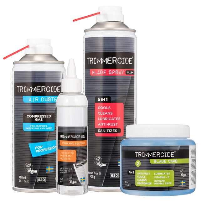 Trimmercide Starter Set pcs. - cleaning and maintenance products for blades