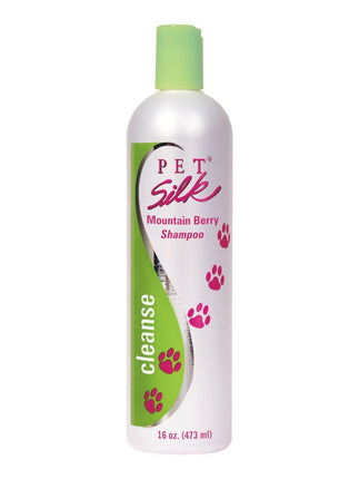 Pet Silk Mountain Berry Shampoo - shampoo for all coat types, with the scent of ripe berries and mountain air, concentrate 1:16