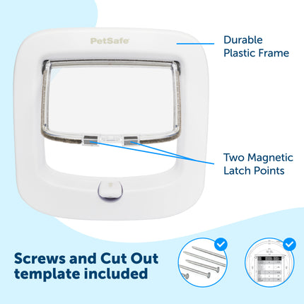 PetSafe Manual - Locking Cat Flap - Cat Door with Built-in Tunnel