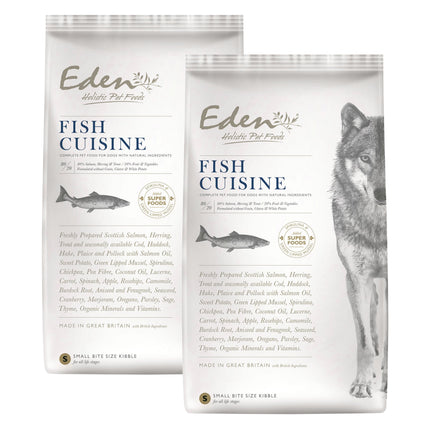 Eden Fish Cuisine Size S - dog food for small breeds with salmon, herring, and trout