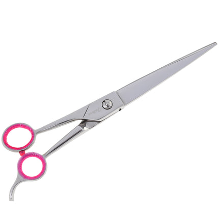 Geib Gator Left Straight Scissors - straight grooming scissors, made of Japanese stainless steel, left-handed