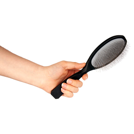 Show Tech Ultra - Pro Side Soft Slicker Left Brush 22mm - soft poodle brush, left-handed - large