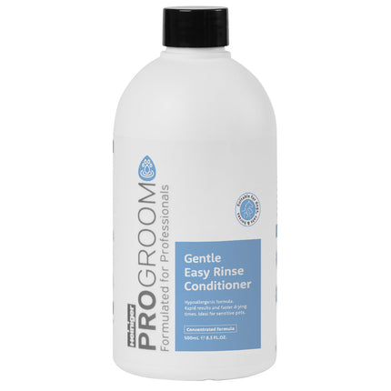 ProGroom Gentle Easy Rinse Conditioner - gentle conditioner for dogs and cats, for sensitive skin, concentrate 1:15