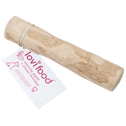 Lovi Food organic coffee wood chew toy for dogs