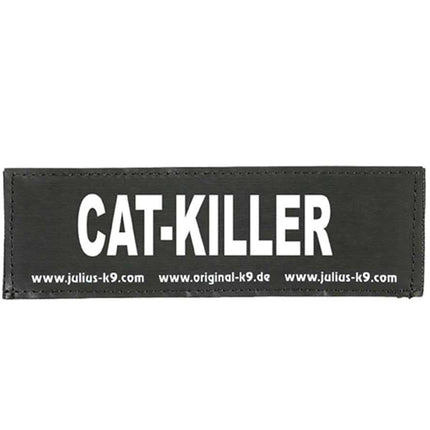 Julius K9 Cat Killer Patch 2pcs - patches for Julius harnesses, with Velcro