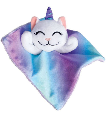 KONG Crackles Caticorn - crinkly plush toy for cats, cat unicorn with catnip