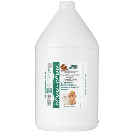 Nature's Specialties Foo Foo Island Coconut Mist Cologne - fragrance water for dogs and cats, with a coconut scent